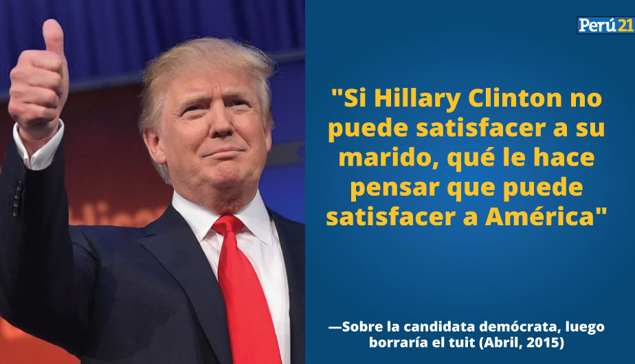 Las 13 frases que definen a Donald Trump, el presidente