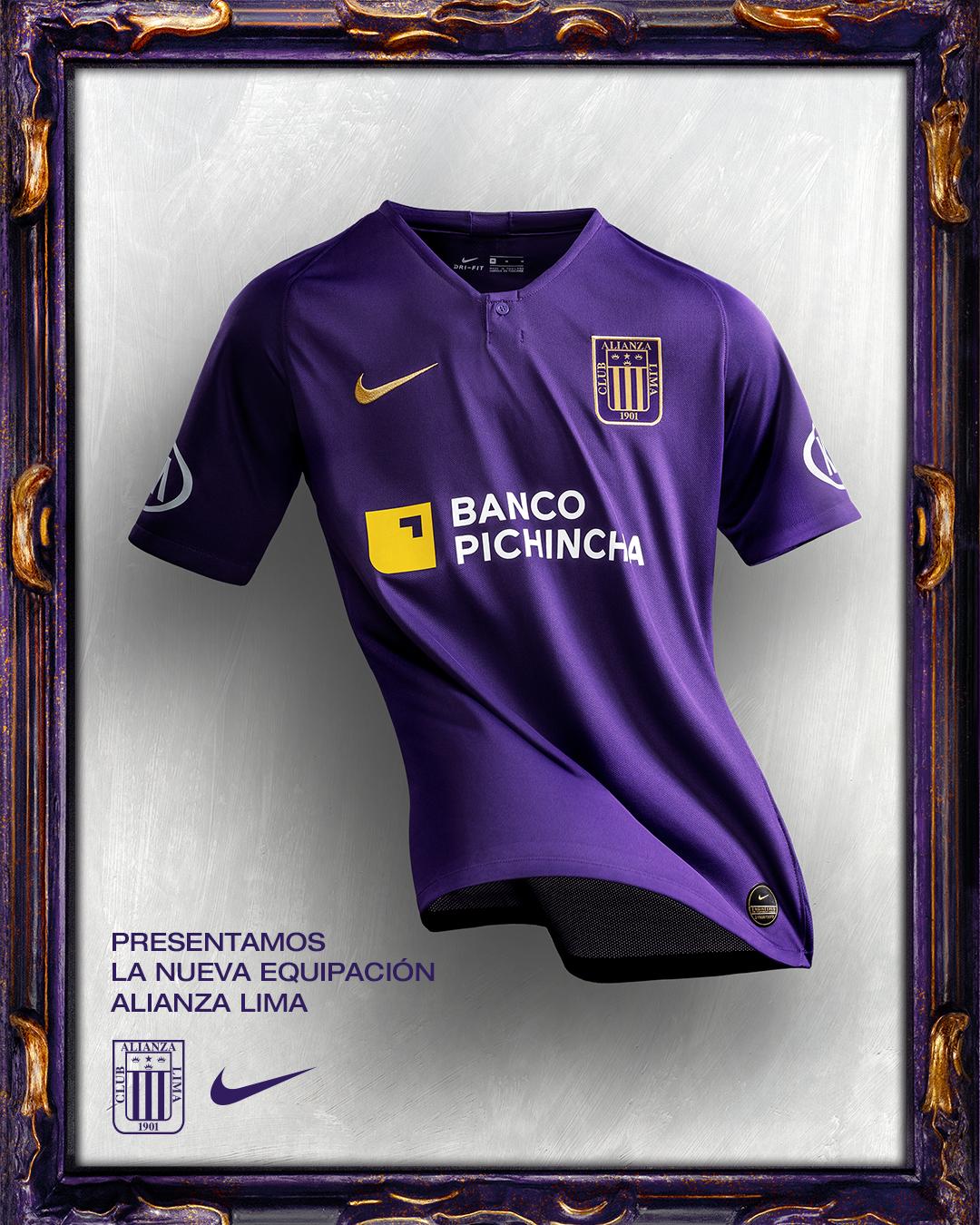 Esta será la camiseta de Alianza Lima en octubre. (Foto. Club Alianza Lima)