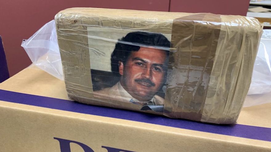 EE.UU.: Decomisan cargamento de heroína que tenía la foto de Pablo Escobar