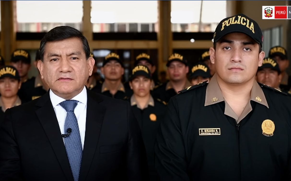 El ministro del Interior expresó su respaldo a Elvis Miranda. (Foto: Captura/Facebook)