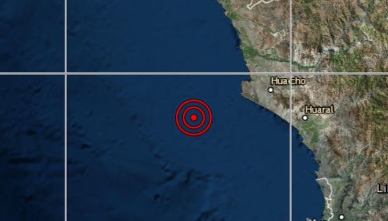 Sismo en Lima: movimiento de magnitud 3,7 se registró en Huacho