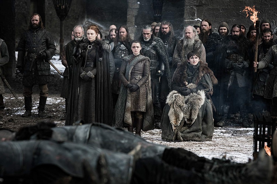 El Norte despide a los caídos en la Batalla de Winterfell (Foto: HBO)
