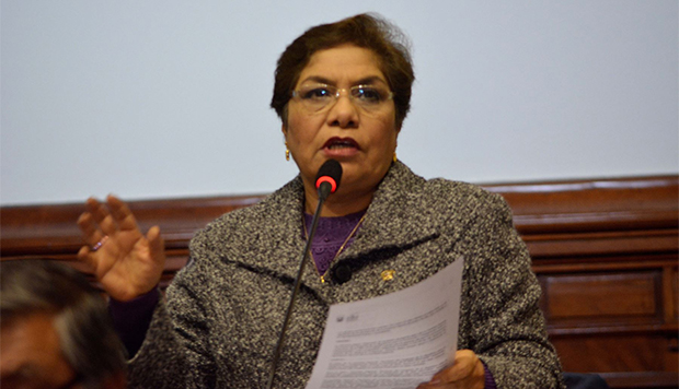 Luz Salgado dijo que el Ejecutivo busca constantemente polemizar con el Congreso. (Foto: Andina)
