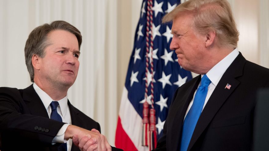 Trump reitera su apoyo a Kavanaugh: "Su testimonio fue poderoso y honesto"