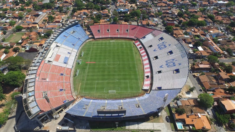 El estadio Defensores del Chaco donde Perú iba a enfrentar a Paraguay. (Fotos: Carlos Juri)