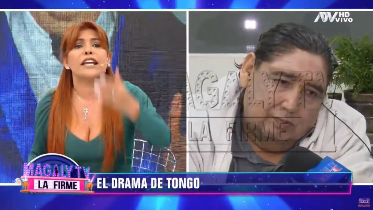 Magaly y Tongo tuvieron altercado en vivo