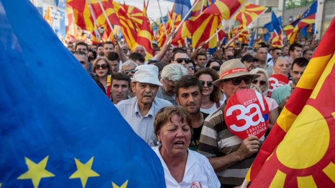 Cómo un simple cambio de nombre puede alterar radicalmente el futuro de Macedonia