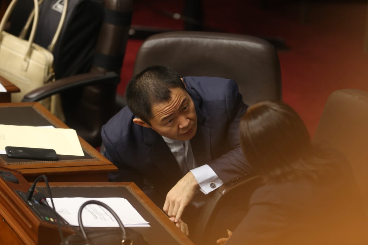 Kenji Fujimori, Bocángel y Ramírez fueron suspendidos por el Congreso
