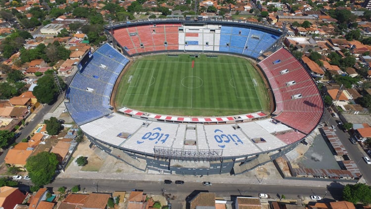 El estadio Defensores del Chaco donde Perú iba a enfrentar a Paraguay. (Fotos: Carlos Juri)