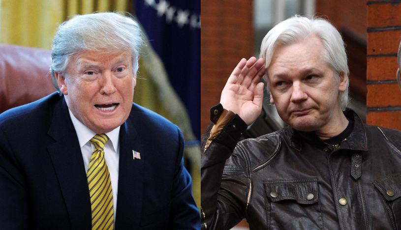 Donald Trump: "No sé nada sobre WikiLeaks. No es asunto mío"