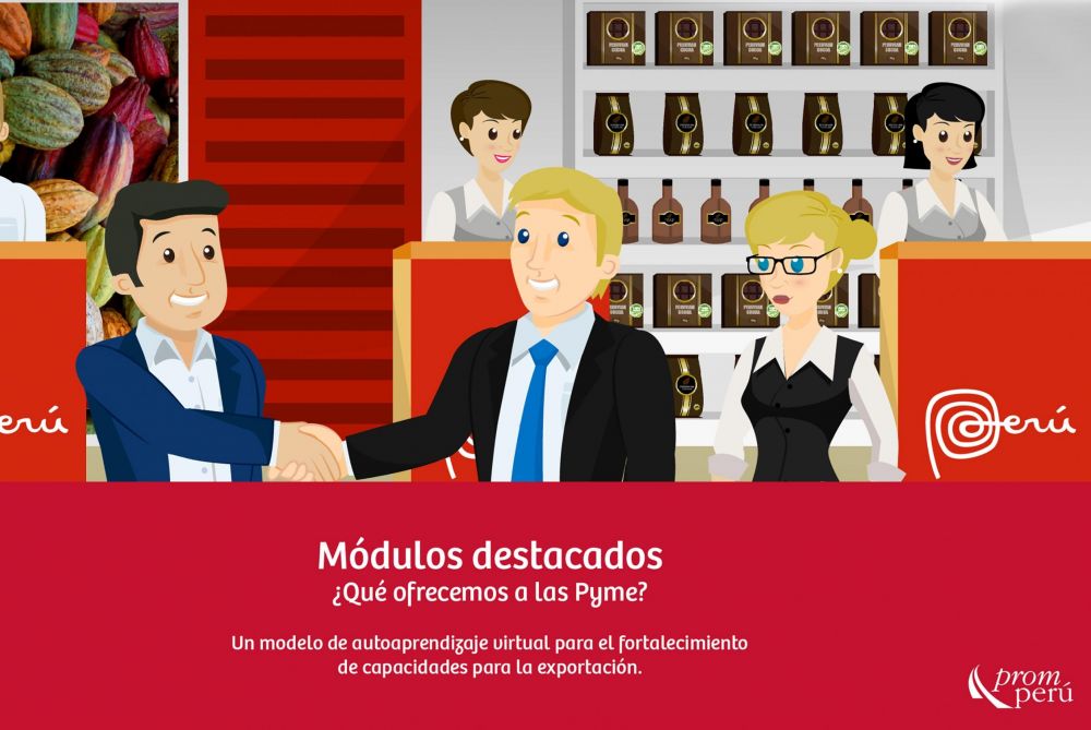 La plataforma está dirigida a las empresas que exportan o buscan exportar.