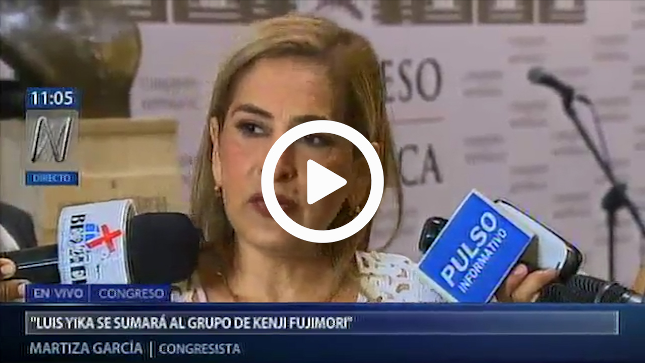 Maritza García: Hacia julio el bloque de Kenji Fujimori sumará 15 parlamentarios