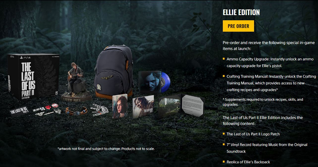 Estas son las ediciones de 'The Last of Us Part II'. (Foto: PlayStation)