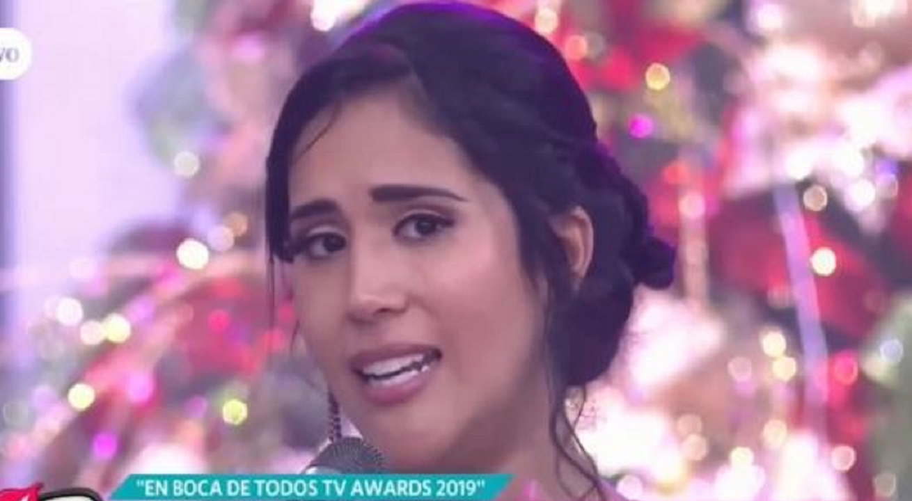 Melissa Paredes se quiebra al hablar de difícil situación que viven los actores a causa del coronavirus (Imagen: América TV)