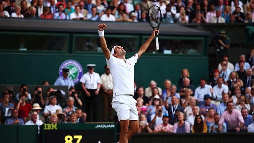 ¡Defendió su fortaleza! Roger Federer venció a Nadal y buscará su noveno título en Wimbledon ante Djokovic