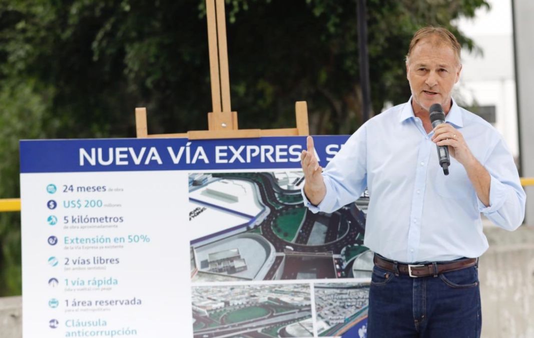 Vía Expresa Sur: Usuarios pagarán peajes de ida y vuelta, según Muñoz