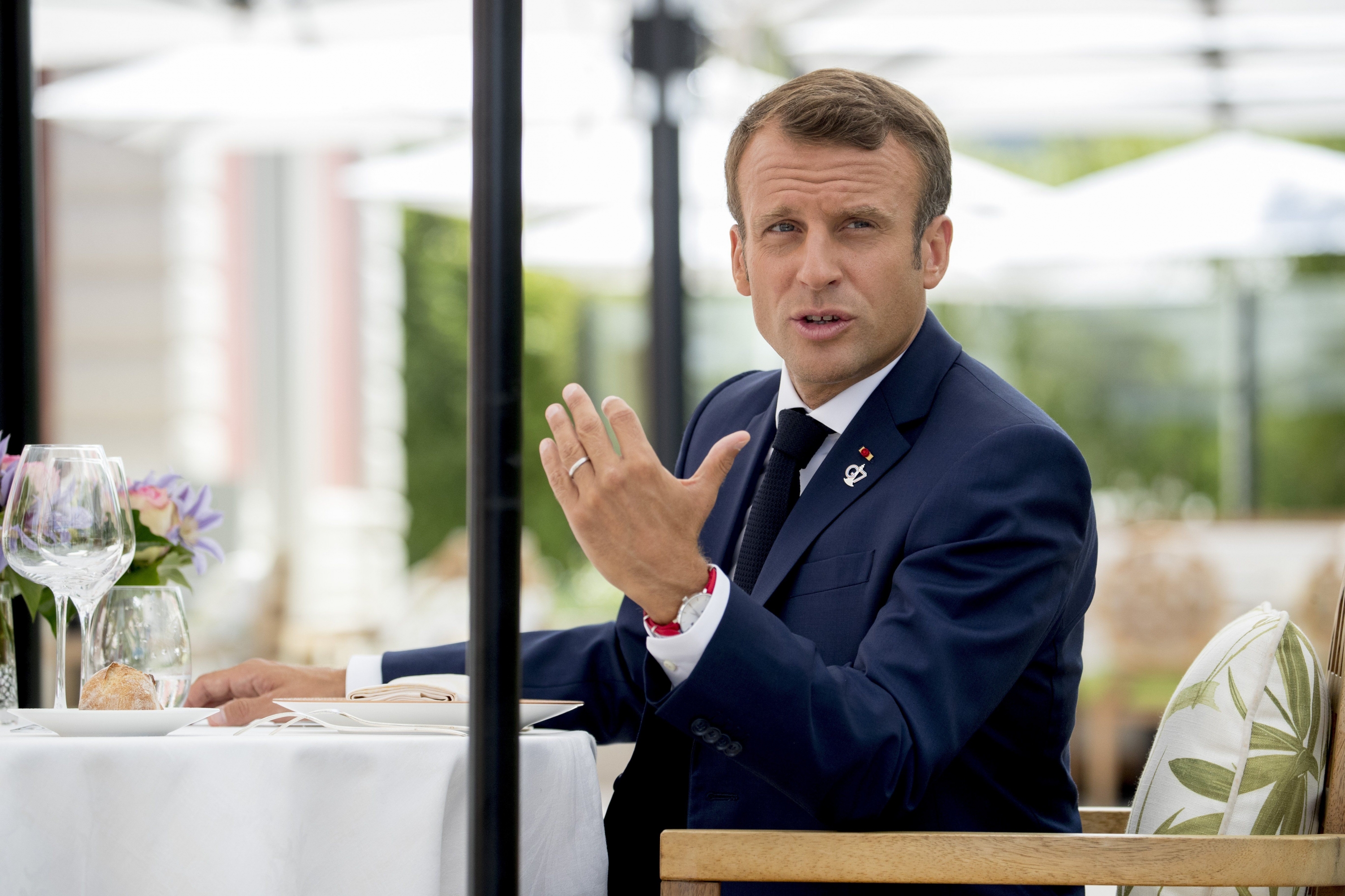 Macron considera la posibilidad de no ratificar el acuerdo comercial con el Mercosur por los incendios en la Amazonía. (Foto: AP)