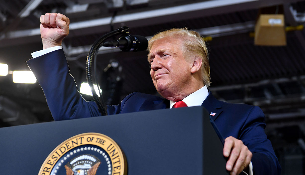 Donald Trump fue reprendido el martes por la Cámara de Representantes por "comentarios racistas". (Foto: AFP)