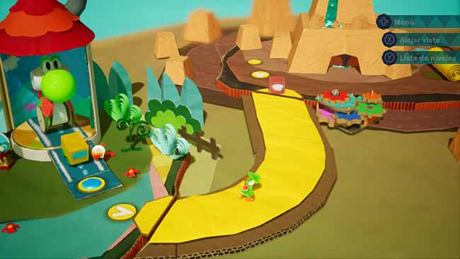 Yoshi’s Crafted World ya se encuentra disponible para Nintendo Switch en el Perú.