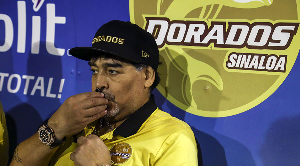 Diego Maradona y las dos noticias que lo preocupan, previo a su renovación con Dorados de Sinaloa