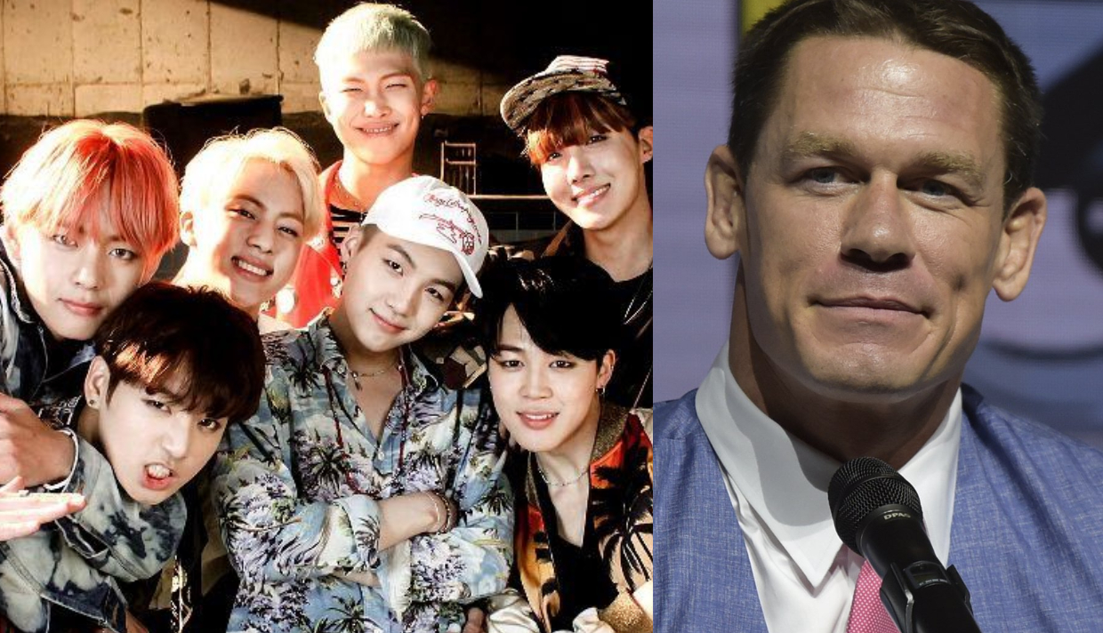 BTS: John Cena revela cómo se hizo tan fan de las estrellas K-Pop | VIDEO
