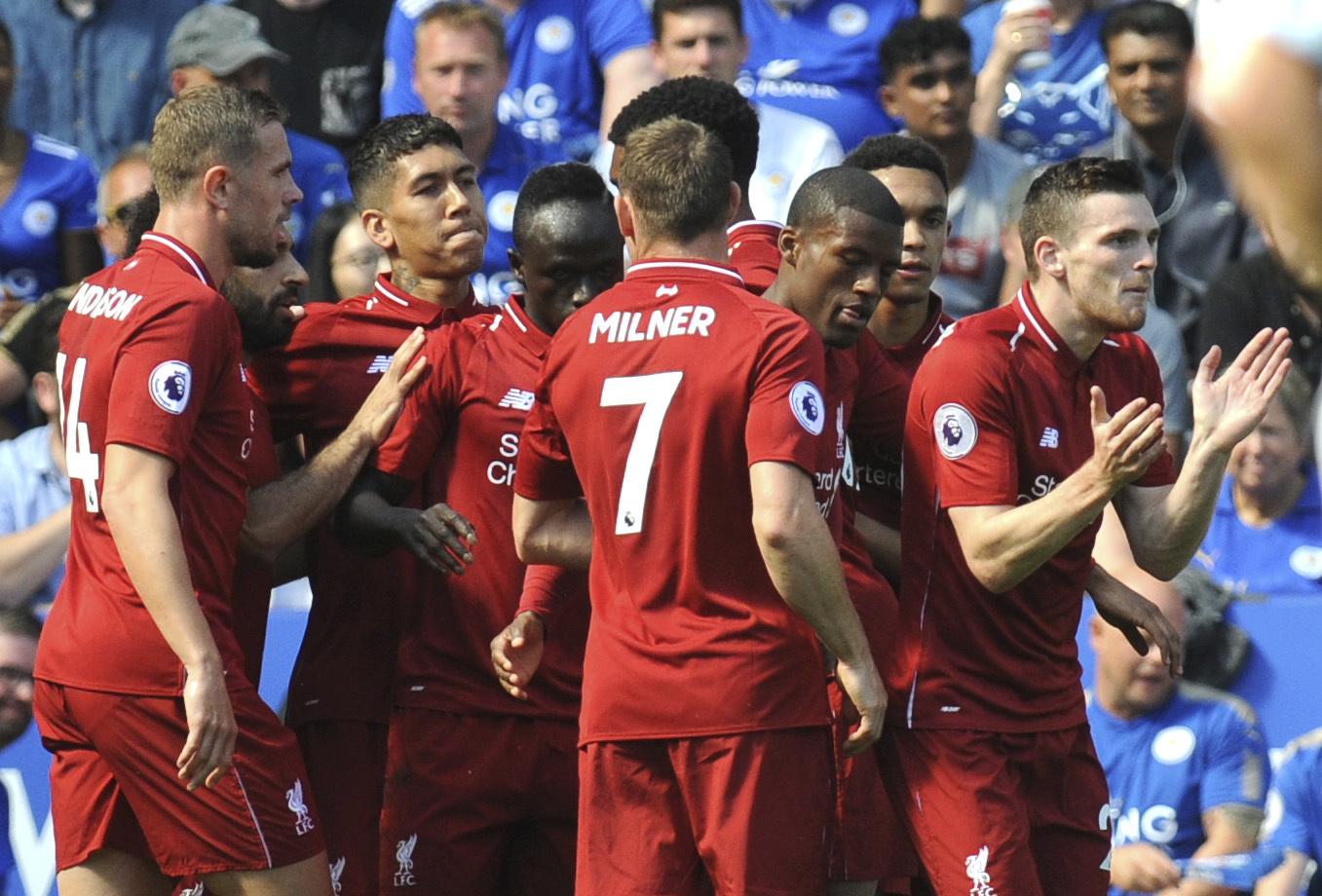 Liverpool venció 2-1 a Leicester y es líder en solitario de la Premier League | VIDEO