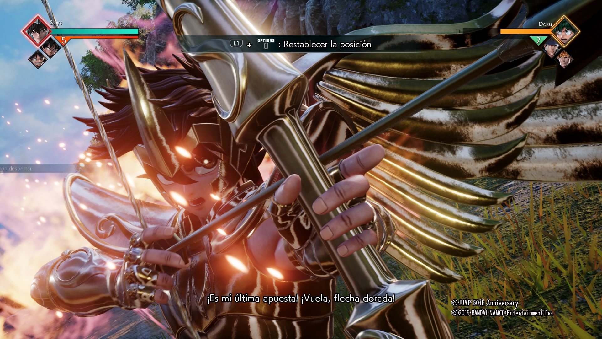 Bandai Namco lanzó 'Jump Force' en formato multiplataforma, PS4, Xbox One y PC.