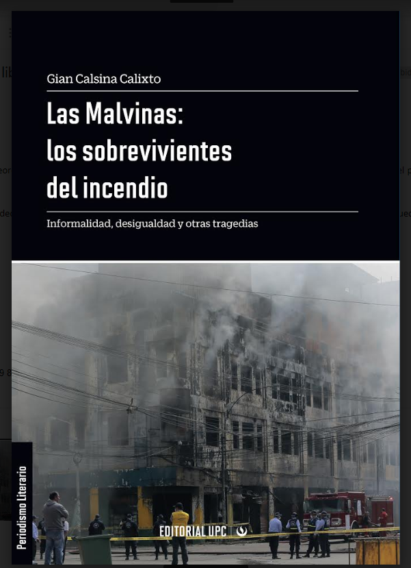 'Las Malvinas: Los sobrevivientes del incendio. Informalidad, desigualdad y otras tragedias'.