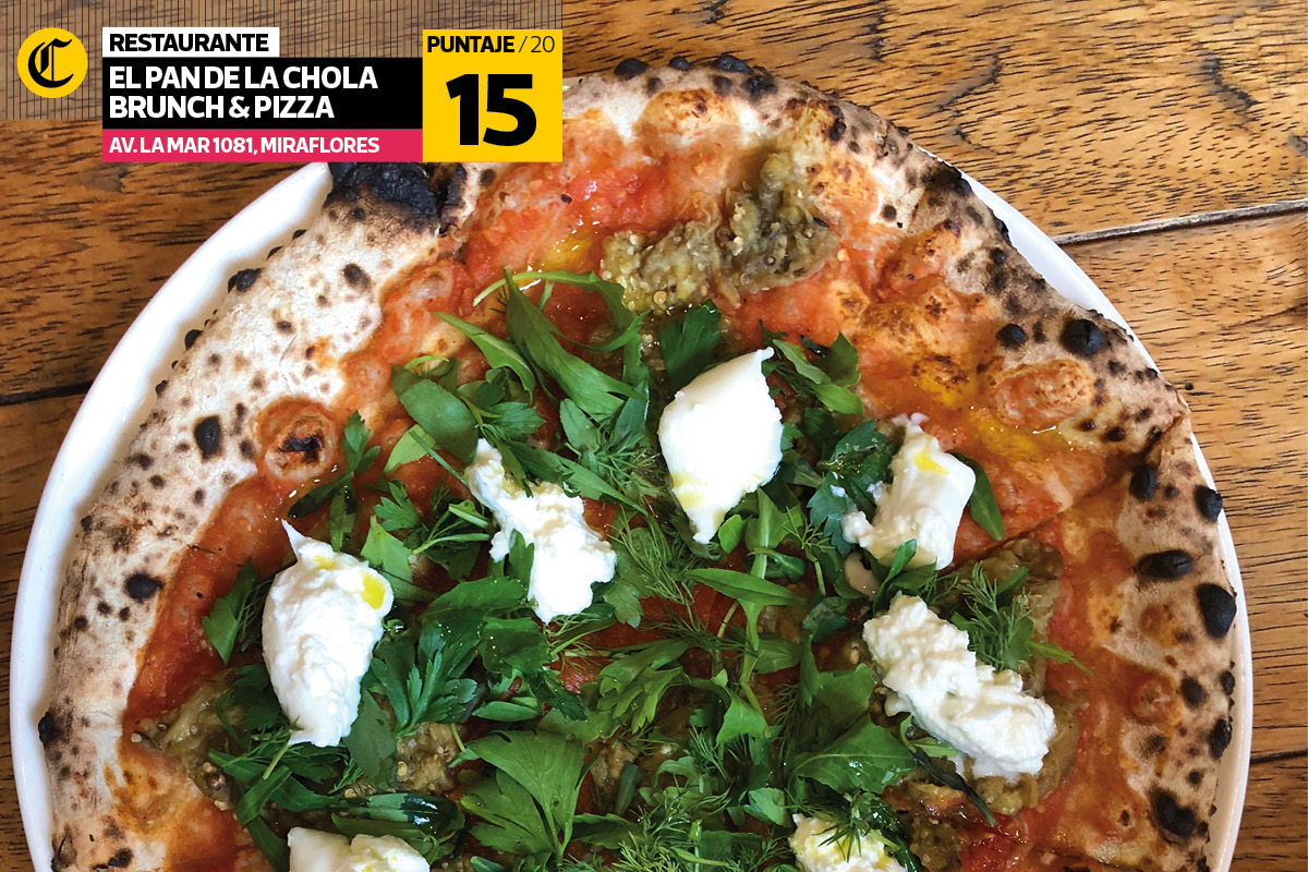 “Su pizza se aleja de lo convencional para trabajarse 100% con masa madre con fermentación natural de 72 horas”. (Foto: Paola Miglio / El Comercio)