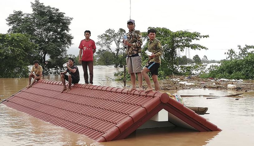 Laos: Ruptura de represa deja varios muertos y cientos de desaparecidos