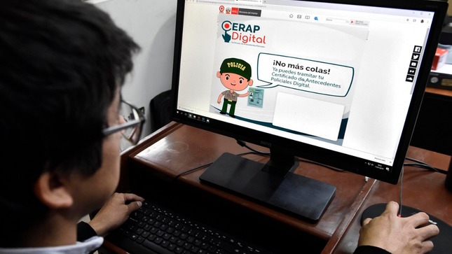 PNP: seis simples pasos para obtener el certificado digital de antecedentes policiales