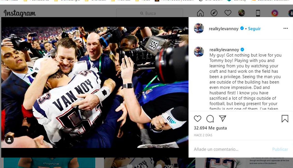 La despedida a Tom Brady