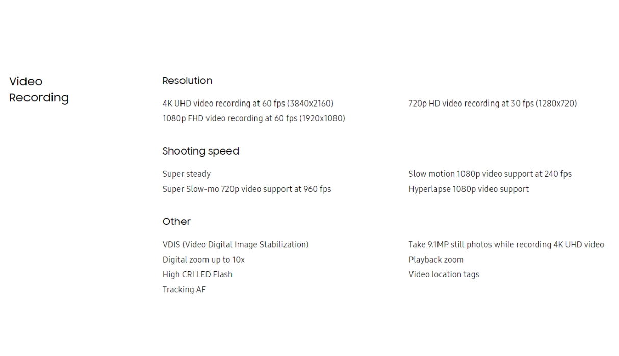 Samsung Galaxy Fold - Especificaciones 5 Samsung Galaxy Fold - Especificaciones 5
