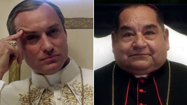 "The Young Pope": Jude Law y peruano Ramón García conversan en español en video viral
