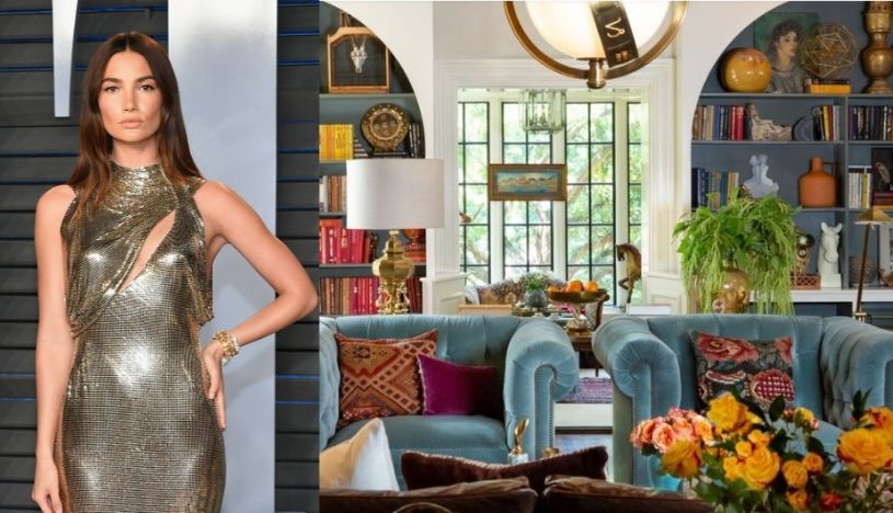 Un vistazo a la casa de Lily Aldridge que nos recuerda los años 30