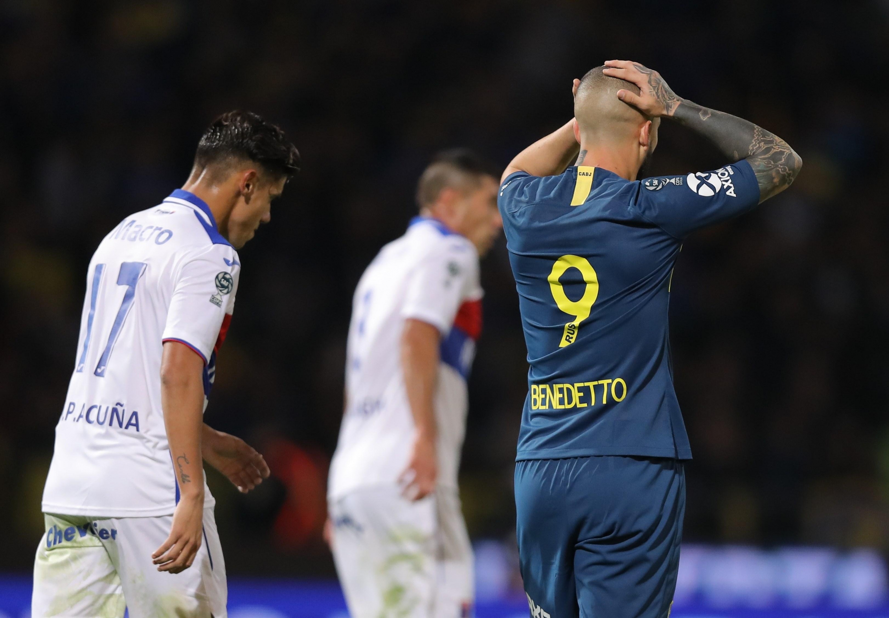 Boca Juniors: Benedetto se retiró del campo de juego del Kempes pidiéndole perdón a los hinchas | VIDEO