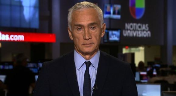 Periodista Jorge Ramos de Univisión. (Captura Univisión)