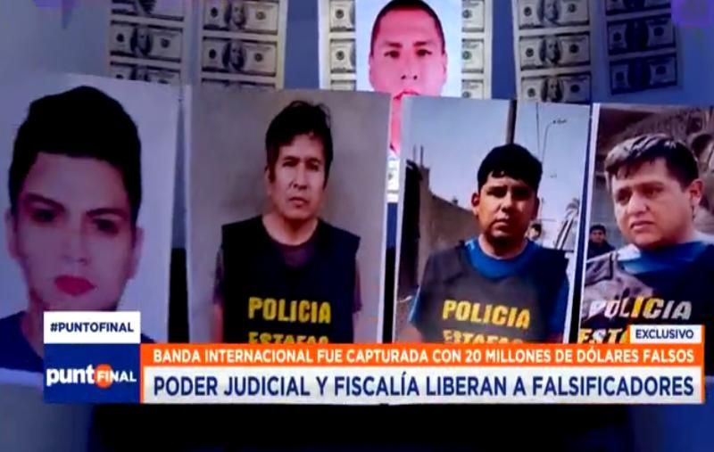OCMA investiga sobre liberación de banda capturada con $ 20 millones falsos