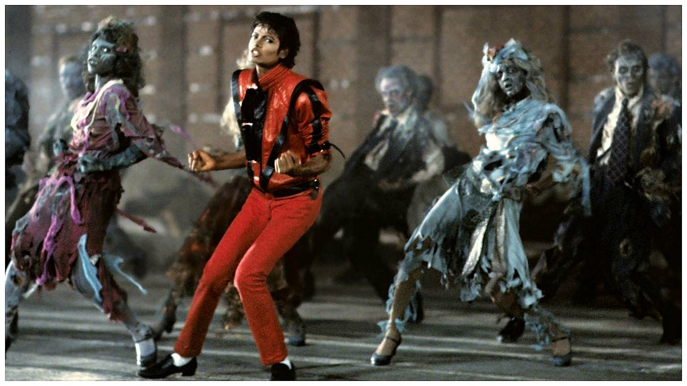 Look y época dorada de "Thriller" de Michael Jackson.