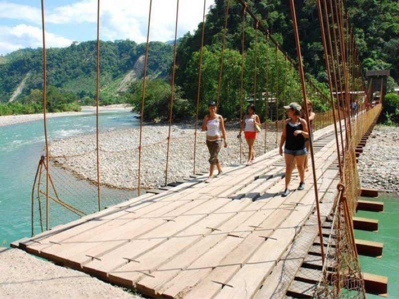 El puente Quimirí tiene más de 100 años de construído. (Foto: Turismoi.pe)