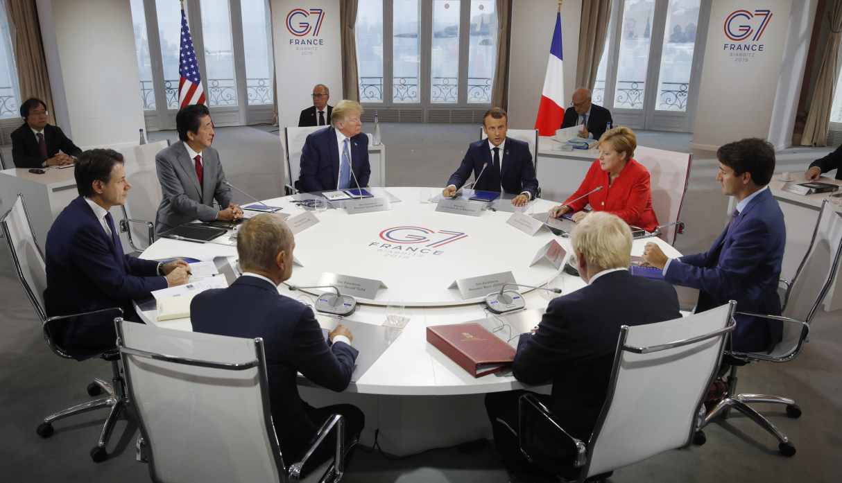 G7 a favor de "reforzar" coordinaciones con Rusia, pero es pronto "para reintegrarla"