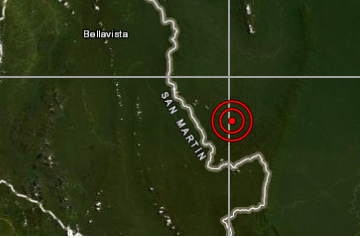 San Martín: sismo de magnitud 4,4 se reportó en Tocache, señala IGP