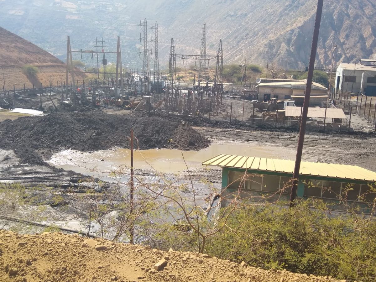Derrame en Doe Run (Foto. Fiscalía / Difusión)