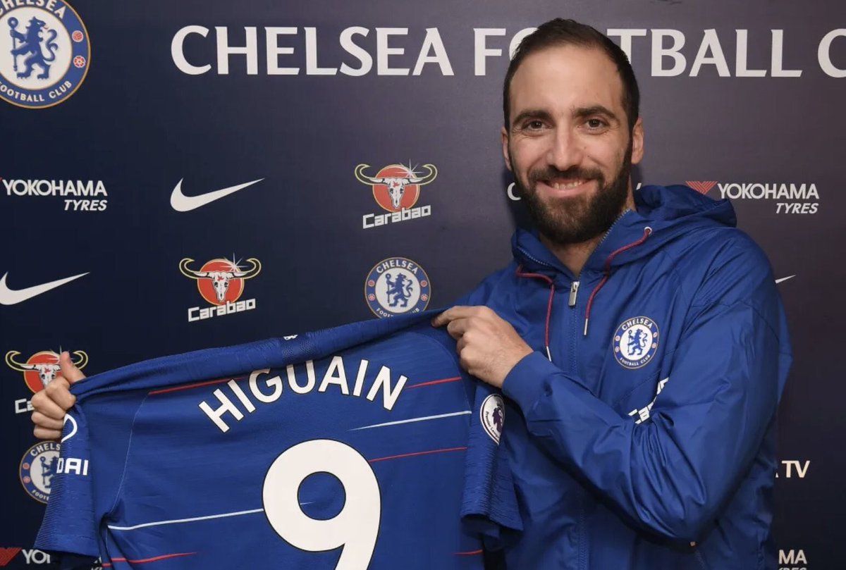 Gonzalo Higuaín se incorporó de manera oficial al Chelsea