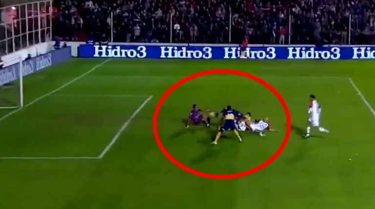 Boca Juniors vs. Patronato: 'Toto' Salvio marcó el 1-0 de cabeza por la Superliga argentina | VIDEO