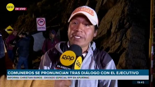 Las Bambas: grupo de comuneros insisten en que no desbloquearán vía | VIDEO