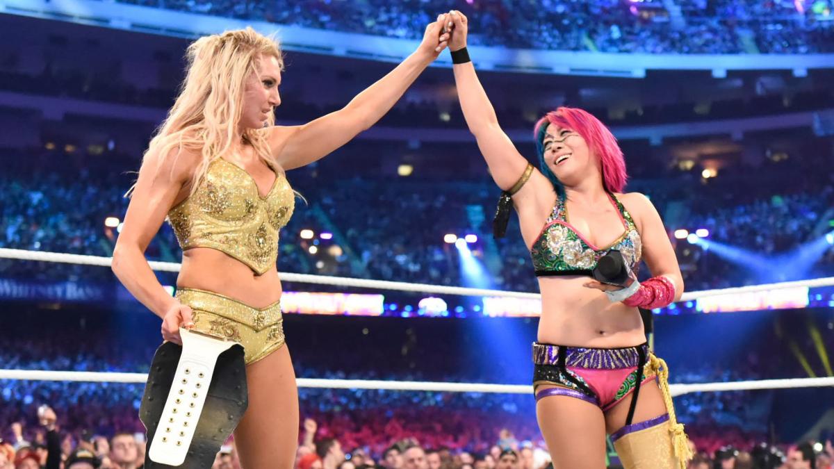 Resultado de imagen de asuka wrestlemania 34