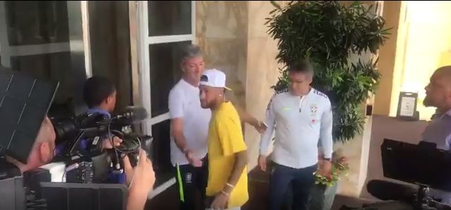 Selección de Brasil: Neymar llegó a la concentración para afrontar amistosos