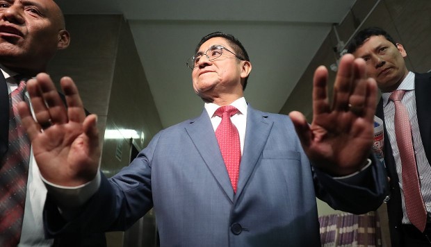 Cuando el juez César Hinostroza evitó decir quién era “la señora K”