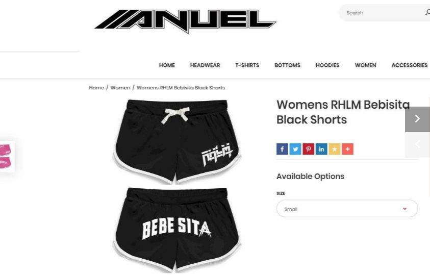 Marca de ropa de Anuel AA (Foto: Instagram)